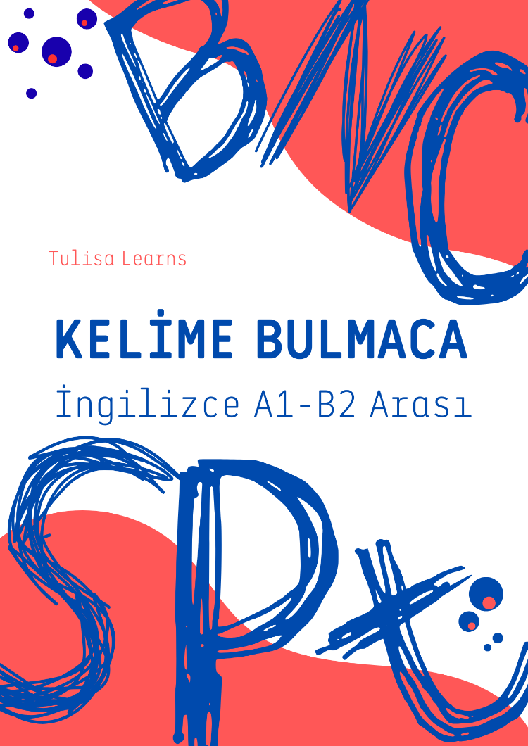 İNGİLİZCE A1-B2 ARASI 16 ADET KELİME BULMACA