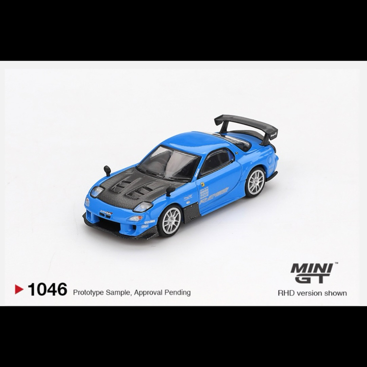 Mini Gt 1046-Mazda RX-7 RE-Amemiya 20B NA 3ROTOR-7 “Ama-san Go”