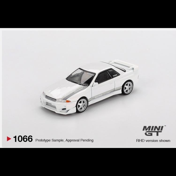 Mini Gt 1066-Nissan Skyline GT-R (R32) VeilSide Combat C-I White