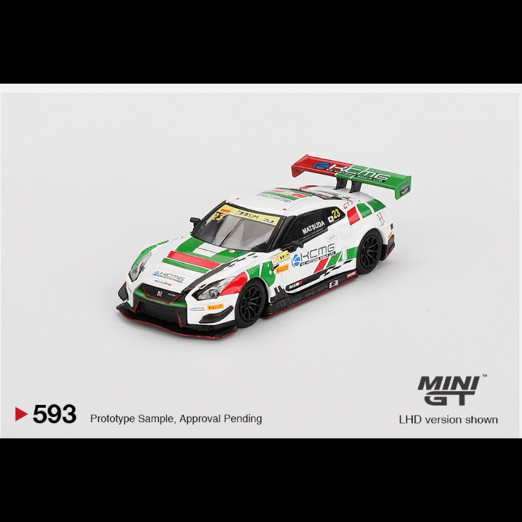 Mini Gt 593-Nissan GT-R NISMO GT3 #23 KCMG 2018 FIA GT World Cup Macau