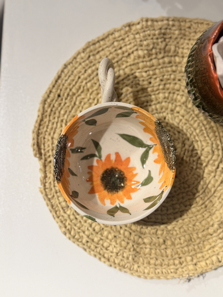 Ayçiçeği mug kupa