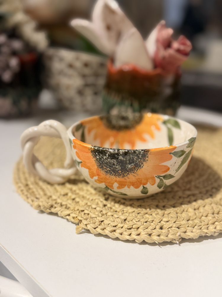 Ayçiçeği mug kupa