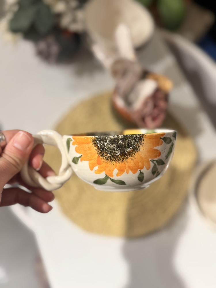 Ayçiçeği mug kupa