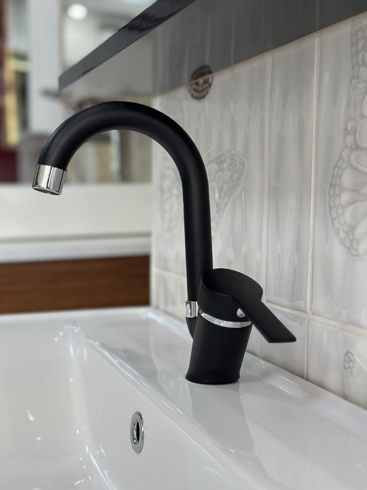 Mix Siyah Lavabo Bataryası