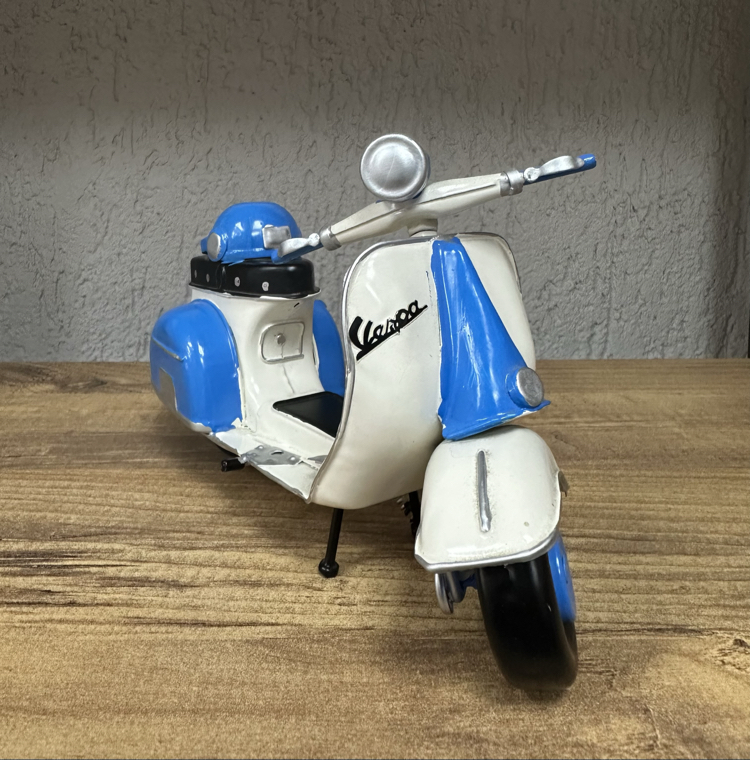 Metal Vespa scooter