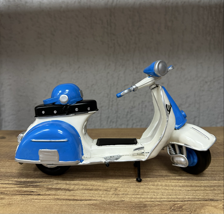 Metal Vespa scooter