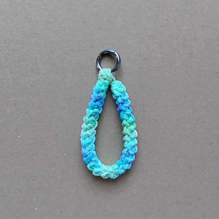 Backbone Keychain - Yeşil