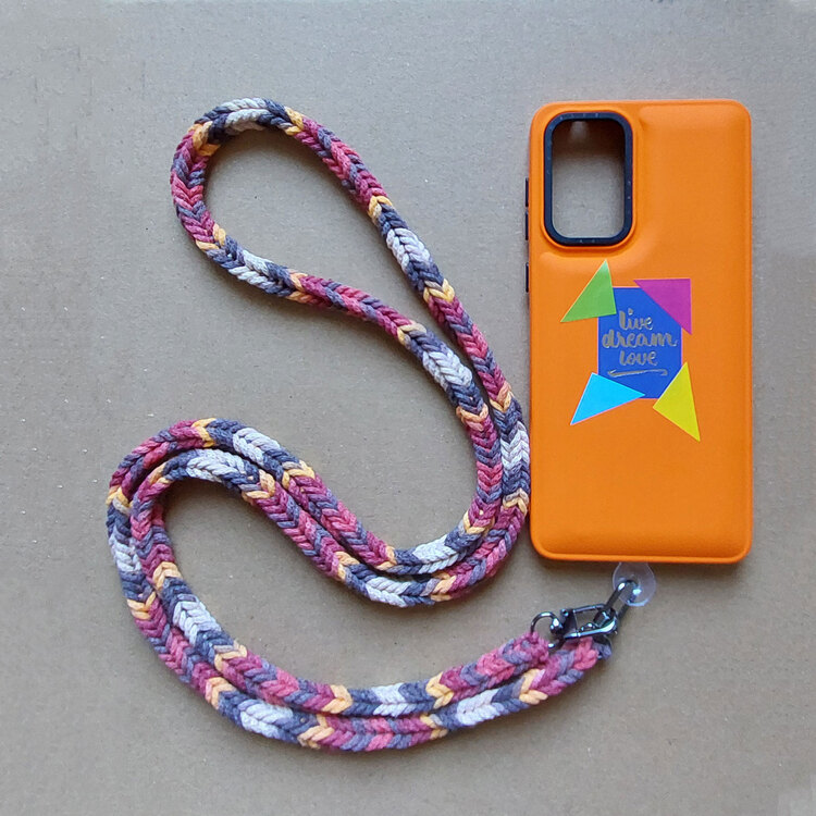 Telefon Askısı Herringbone - Kırmızı