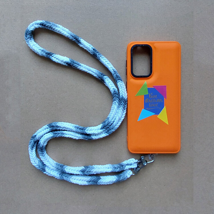 Telefon Askısı Herringbone - Beyaz