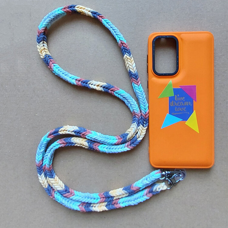 Telefon Askısı Herringbone - Pastel