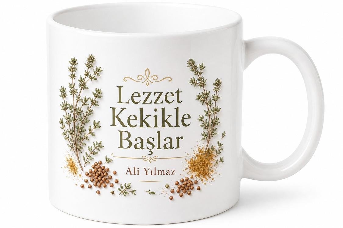 Kekik Kullananlara Dağ Kekiği Bilye Kekik Mangal Baharatı Kupa Bardak Hediye