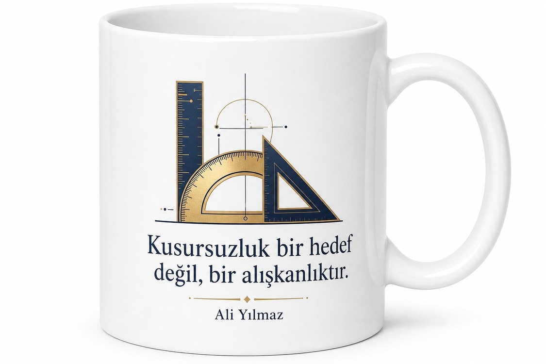 Mükemmeliyetçi Kusursuzluk Arayan Milimetrik Hesap Yapan Kupa Bardak Hediye