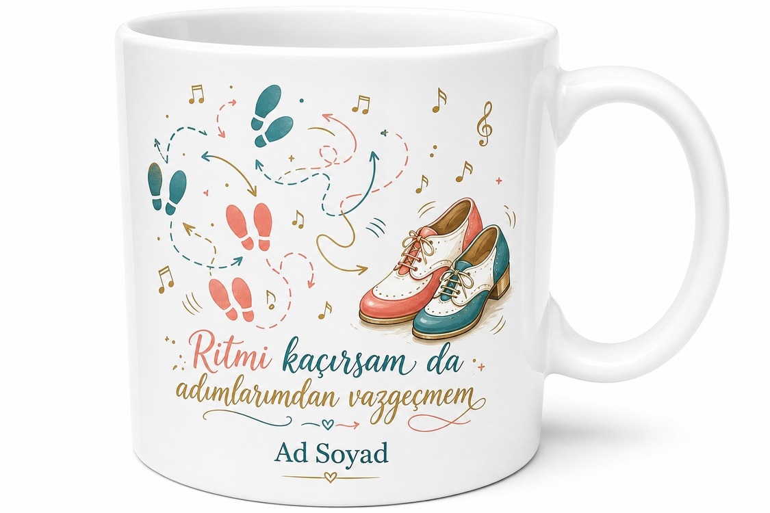Dans Kursuna Başlayanlara İlk Figürler Ayak Basma Ritim Kaçırma Kupa Hediye