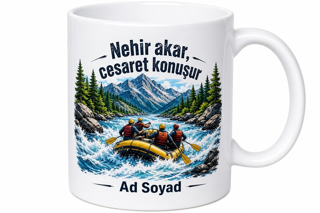 Fırtına Deresi Rafting Macerası Adrenalin Ve Doğa Tutkunu Kupa Bardak Hediye
