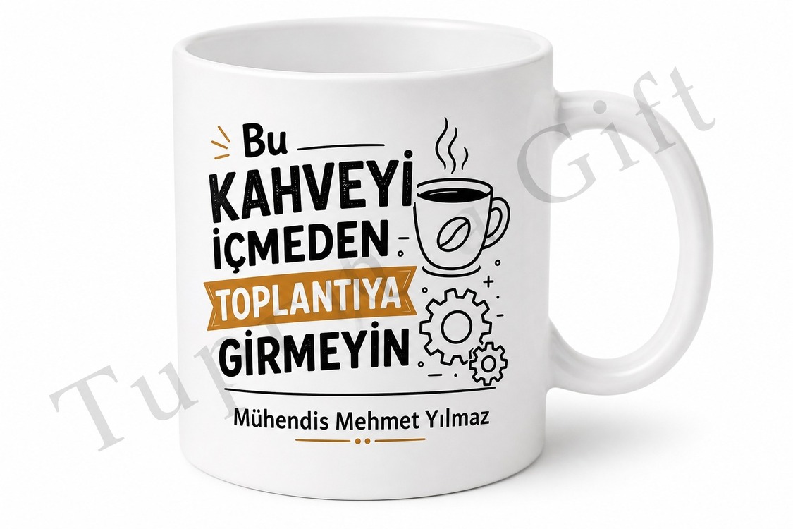 Komik Meslek Yazılı Baskılı Kupa Bardak Esprili Hediye Özel Tasarım