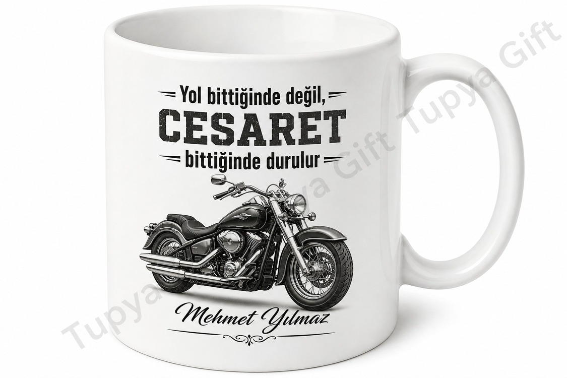 Motor Tutkunu Baba Yazılı Kupa Bardak Babalar Günü Özel Hediye