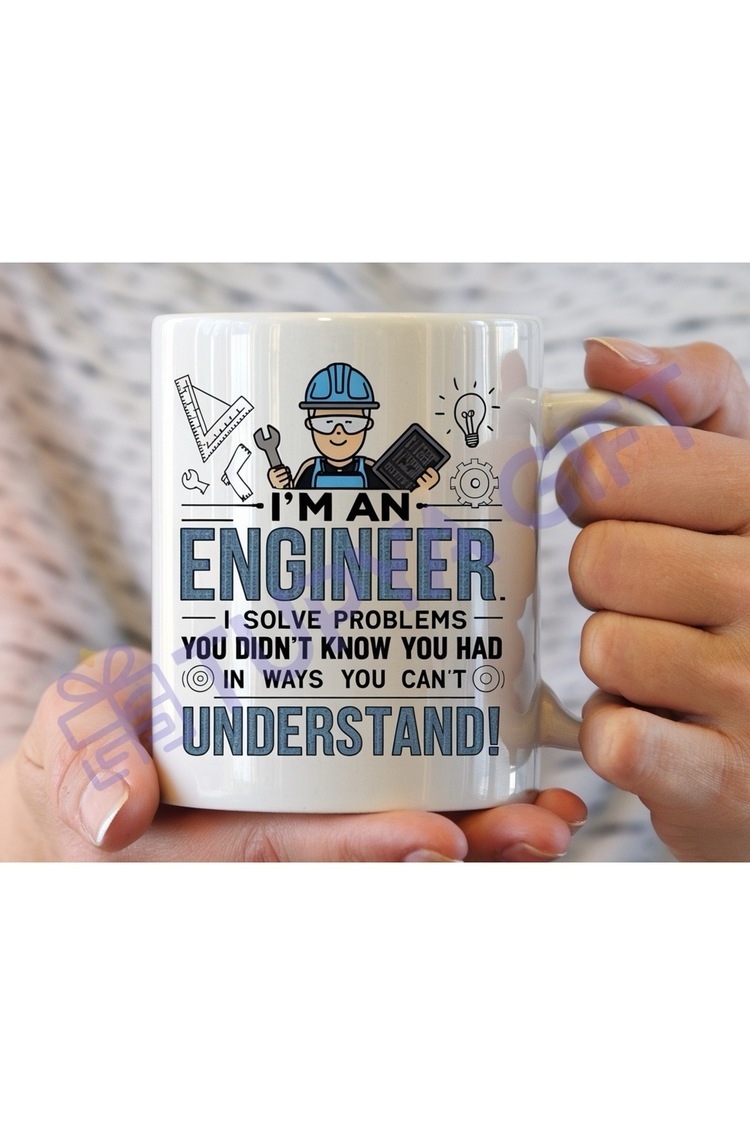 Mühendislere Özel Esprili Kupa - Im an Engineer Temalı Mizahi ve Anlamlı Hediye