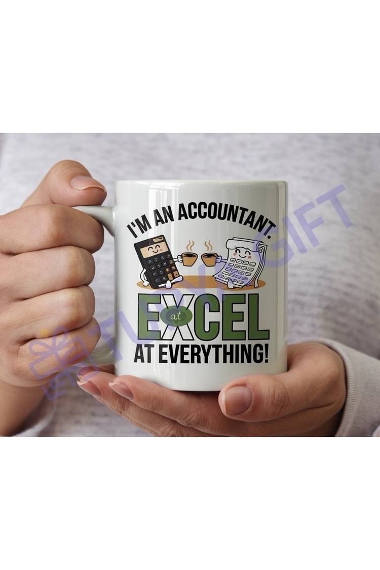 Muhasebecilere Özel Kupa - Excel At Everything