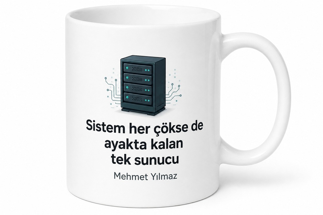 Baba Server Yazılı Komik Kupa Bardak Babalar Günü Özel Hediye