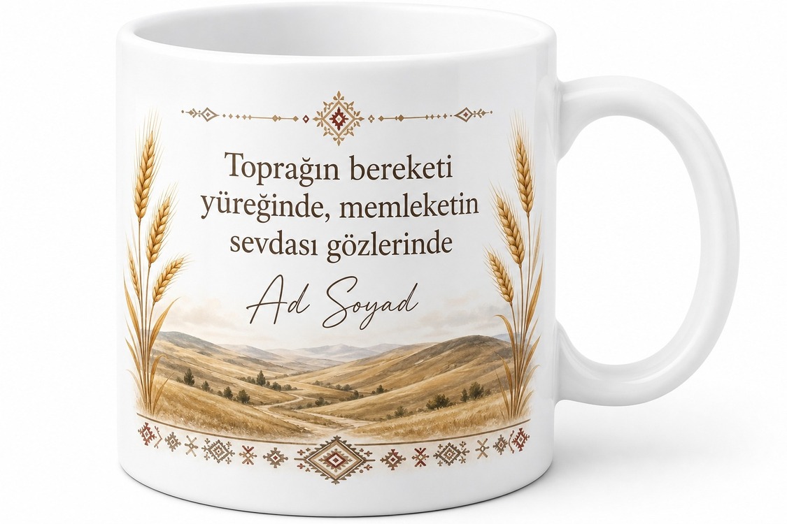 İç Anadolulu Hemşehriye Özel Baskılı Kupa Bardak Hediye