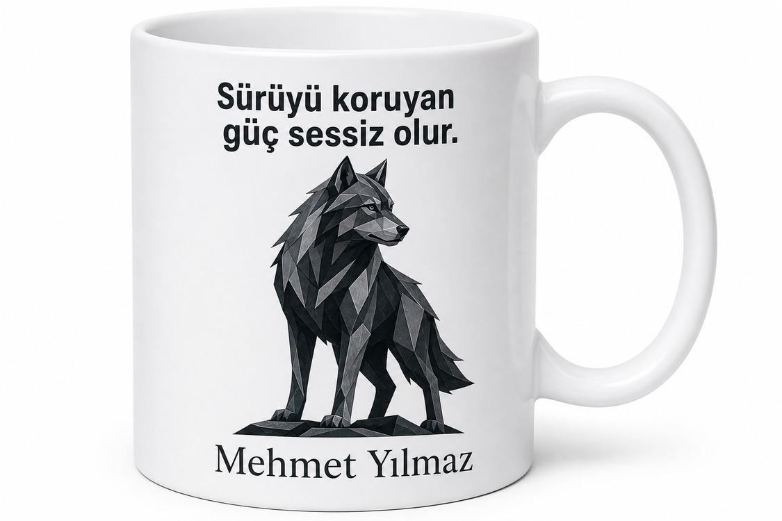 Alfa Baba Yazılı Güç Temalı Kupa Bardak Babalar Günü Hediyesi Özel Tasarım