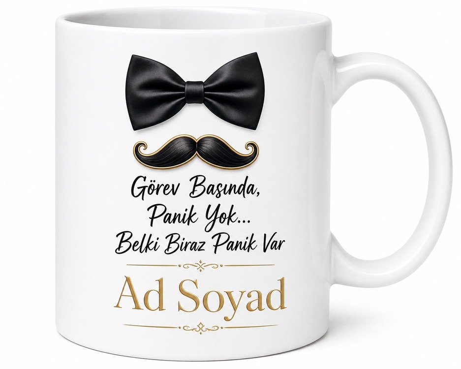 Damadın Sağdıcı Görev Başında Düğün Gecesi Hatırası Esprili Kupa Bardak Hediye