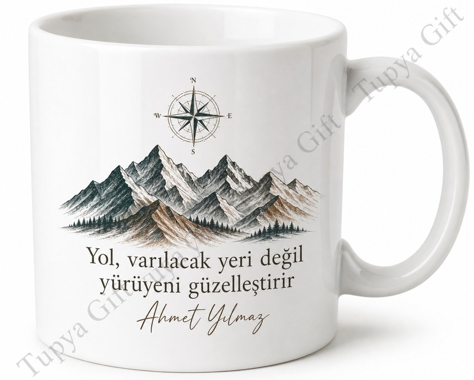 Maceraperest Baba Yazılı Kupa Bardak Babalar Günü Hediyesi Özel Tasarım