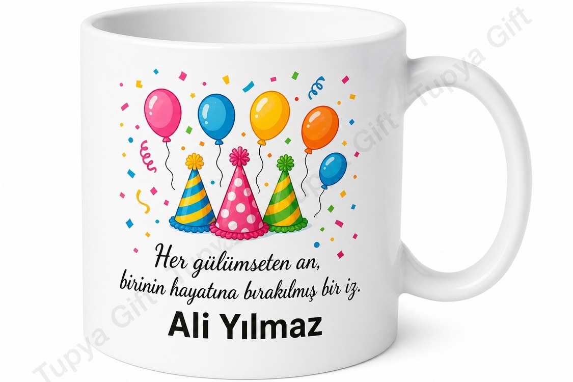 Animatör Hediyesi Kişiye Özel Baskılı Kupa Bardak Animatöre Hediye
