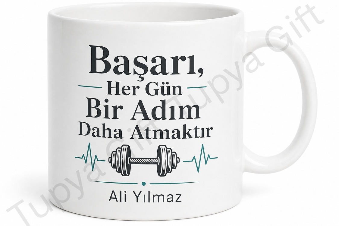 Spor Eğitmenine Hediye Kişiye Özel Baskılı Kupa Bardak Antrenör Hediyesi