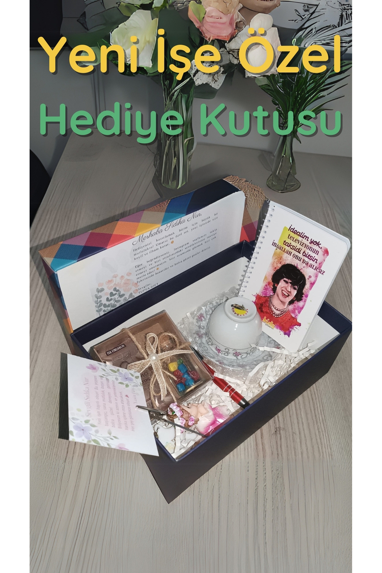 Yeni Işin Hayırlı Olsun Hediye Kutusu – Başarı Dolu Bir Başlangıç Için En Şık Seçim!