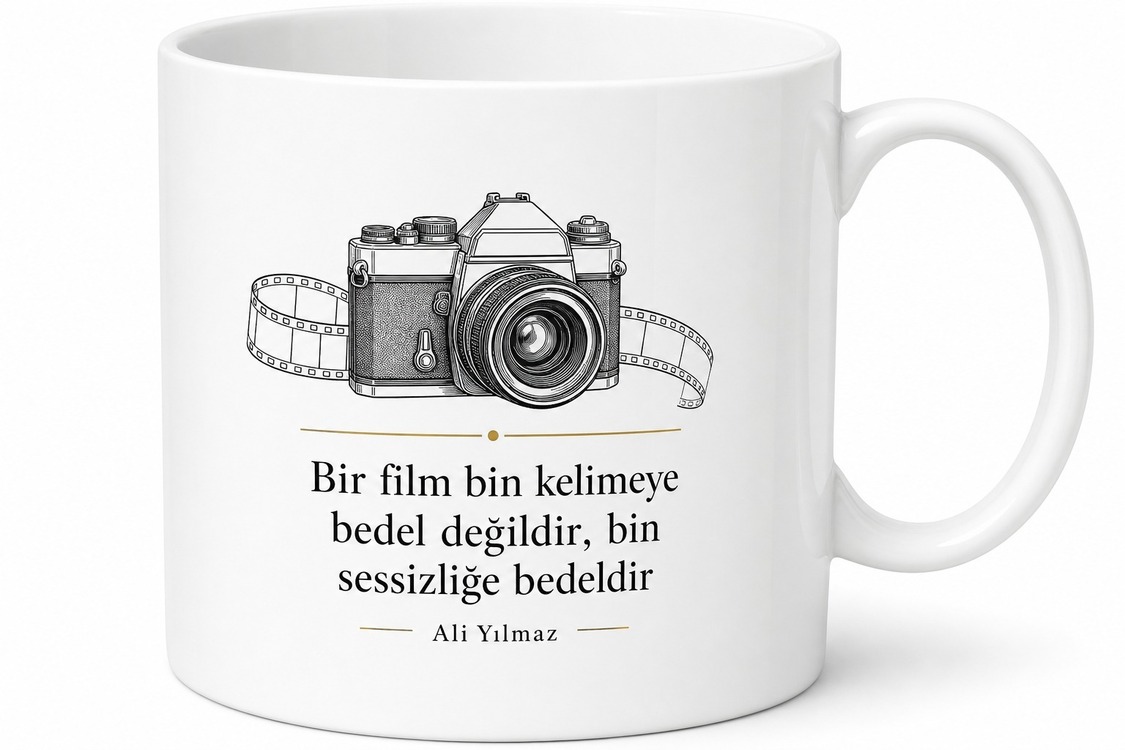 Bağımsız Sinema Yönetmen Sineması Entellektüel Kupa Bardak Hediye