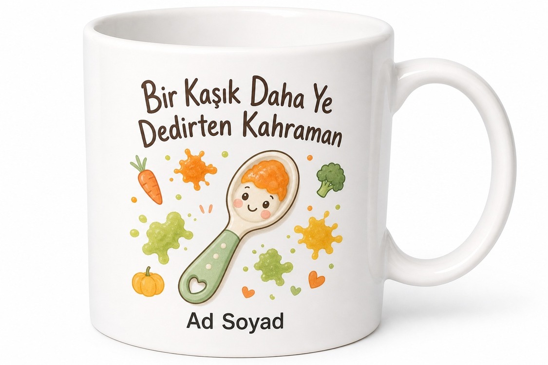 Ek Gıdaya Geçiş Savaşları Yaşayan Annelere Püre Kupası Hediye Bardak