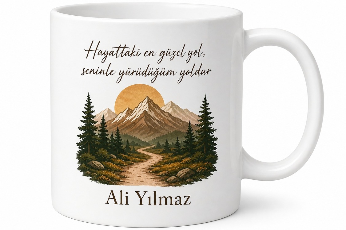 Babamla Macera Yazılı Kupa Bardak Babalar Günü Hediyesi Özel Tasarım