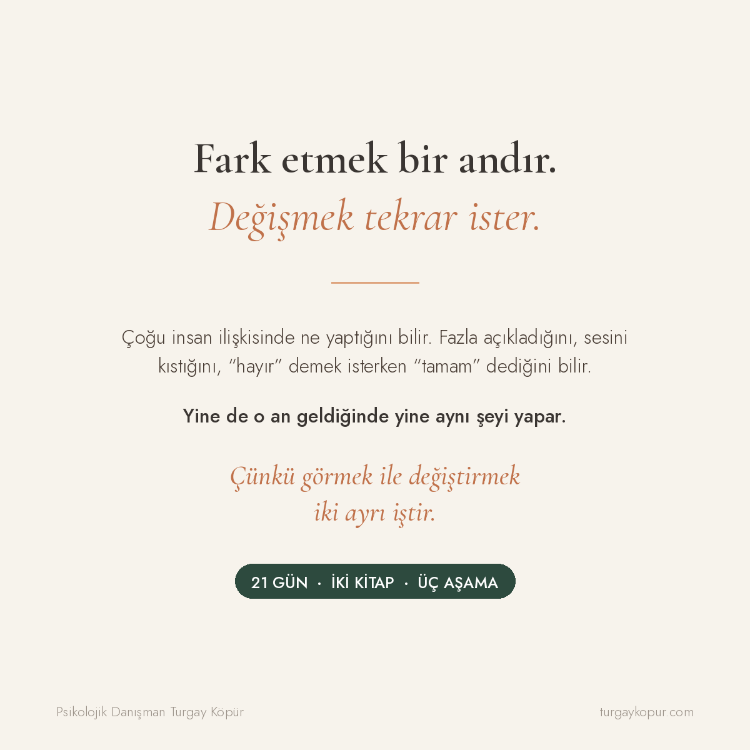 Sevilmek İçin Yorulmayı Bırak — TAM SET (2 Kitap · 21 Günlük Program)