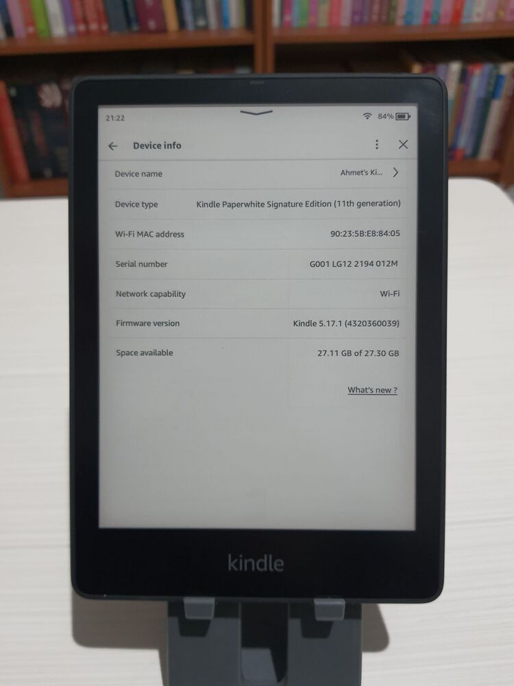 Kindle Paperwhite 5 Signature Edition 32 GB