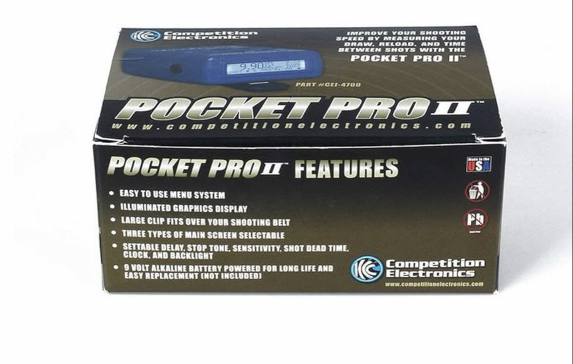 POCKET PRO II SHOT TIMER  