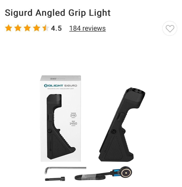 OLİGHT Sigurd Angled Grip Light