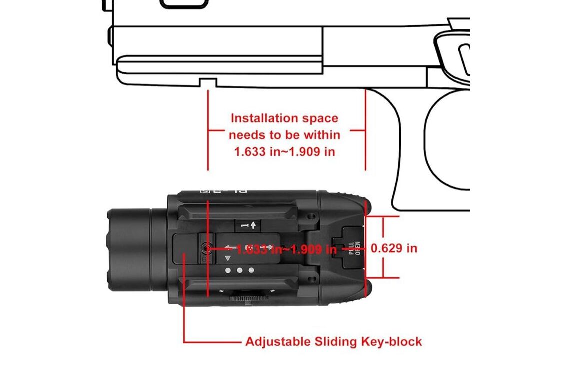 OLIGHT PL-3S Valkyrie 1000 Lumens