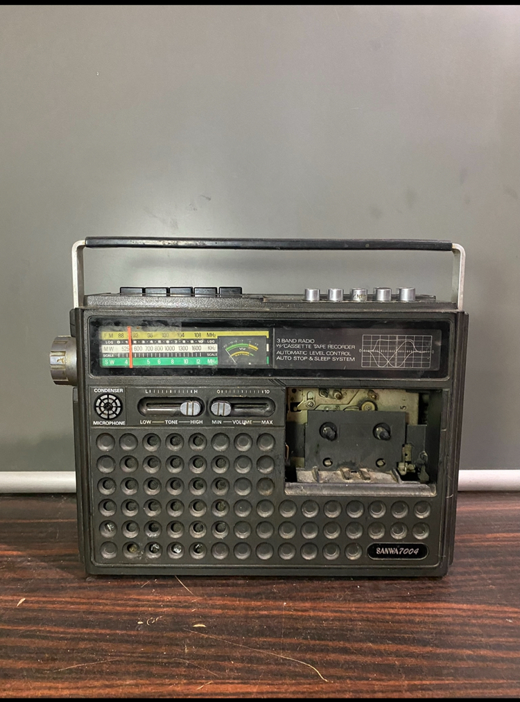 Antika Radyo-Kaset Çalar