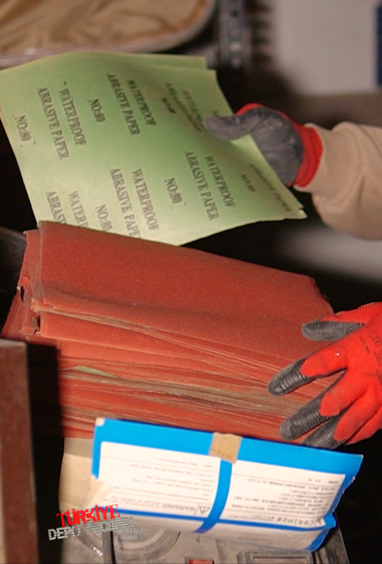 80 Kum-Su Zımparası Bir Paket 100 Adet