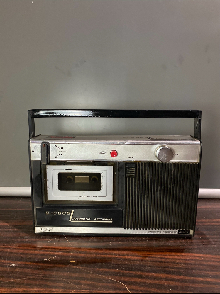 Antika Radyo-Kaset Kayıt