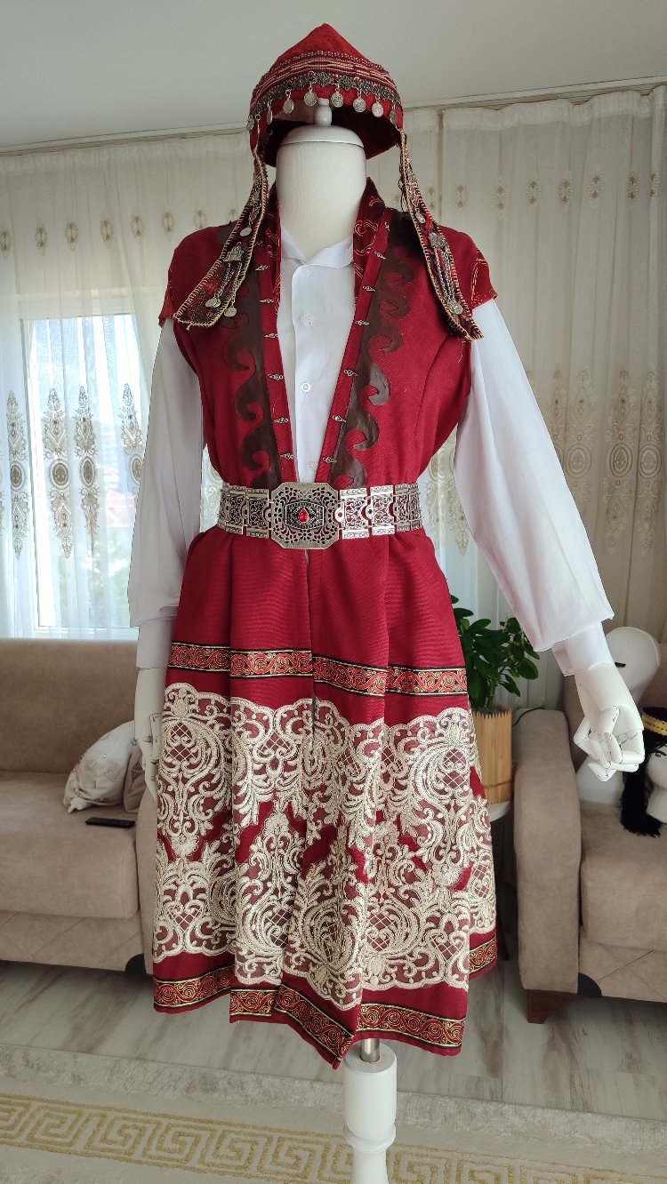 Okçu Kaftanı Çalışması -Türkmen Otağı