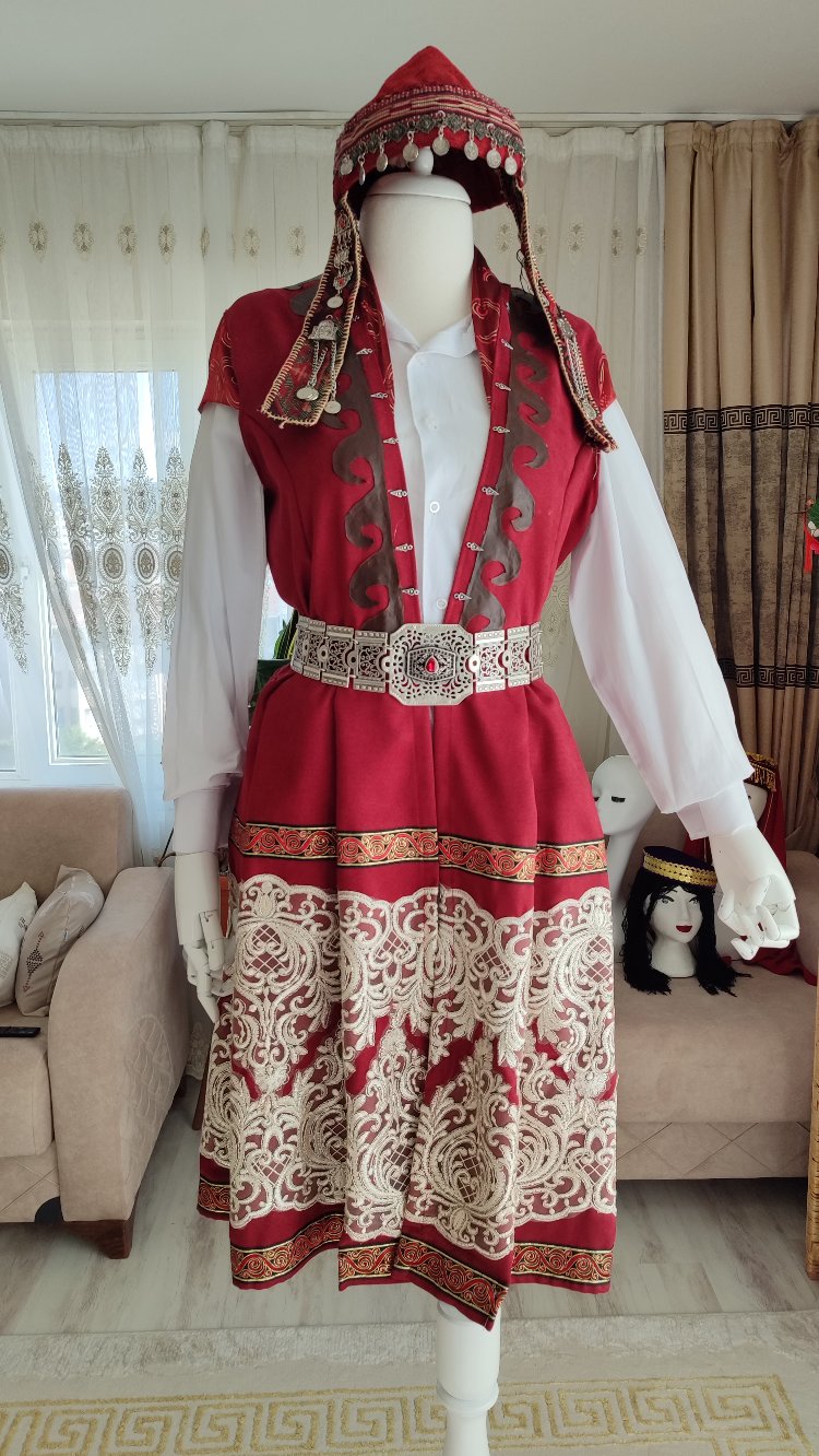 Okçu Kaftanı Çalışması -Türkmen Otağı