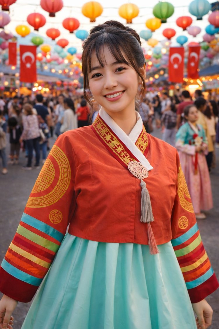 Geleneksel Kore Giyimi Hanbok