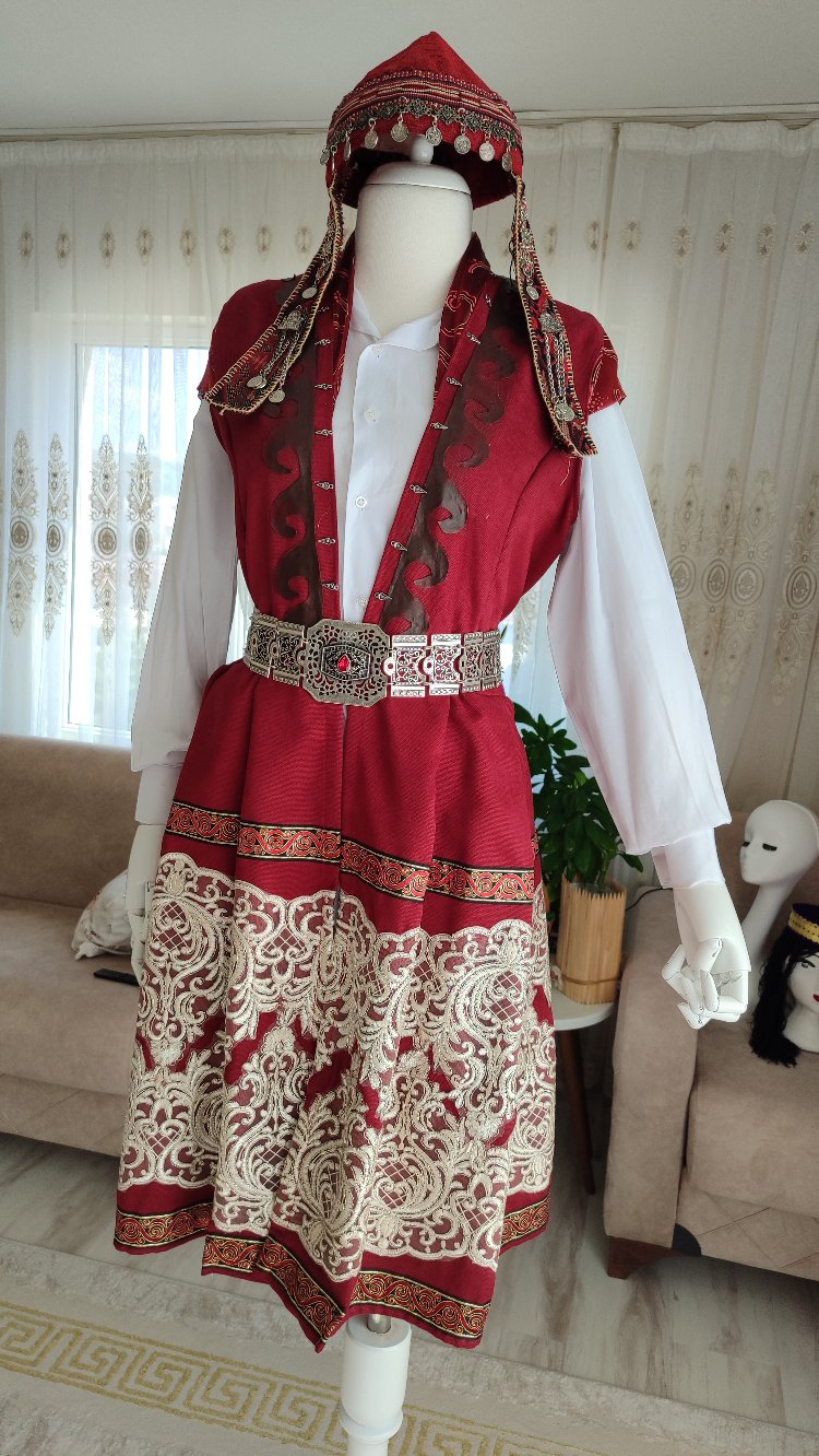Okçu Kaftanı Çalışması -Türkmen Otağı