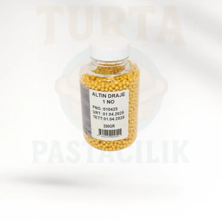 MY BAKE GOLD DEKORATİF DRAJE – 1 NUMARA