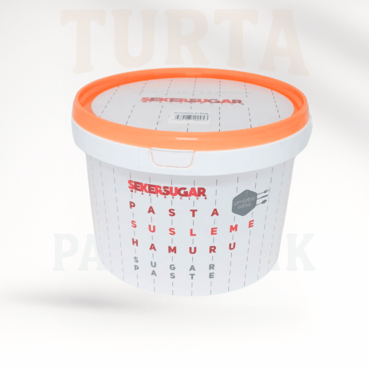 ŞEKER SUGAR ŞEKER HAMURU TURUNCU 2,5 KG