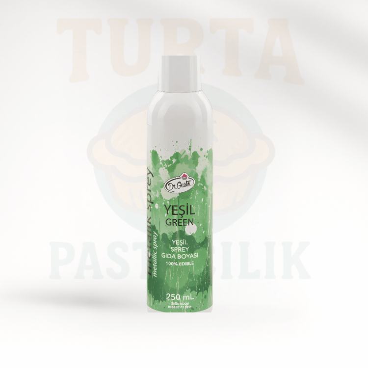 DR.GUSTO METALİK SPREY 250 ML YEŞİL