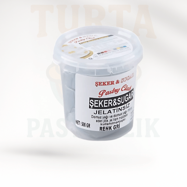 ŞEKER SUGAR ŞEKER HAMURU GRİ 500 GR