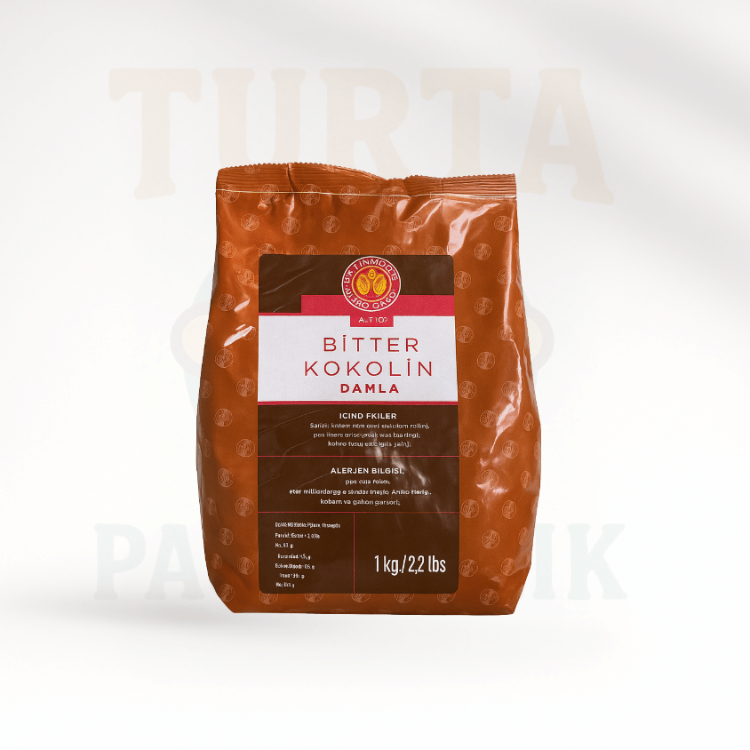 ALTINMARKA BİTTER DAMLA KOKOLİN – 1 KG